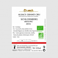 Riesling Schlossberg 2016